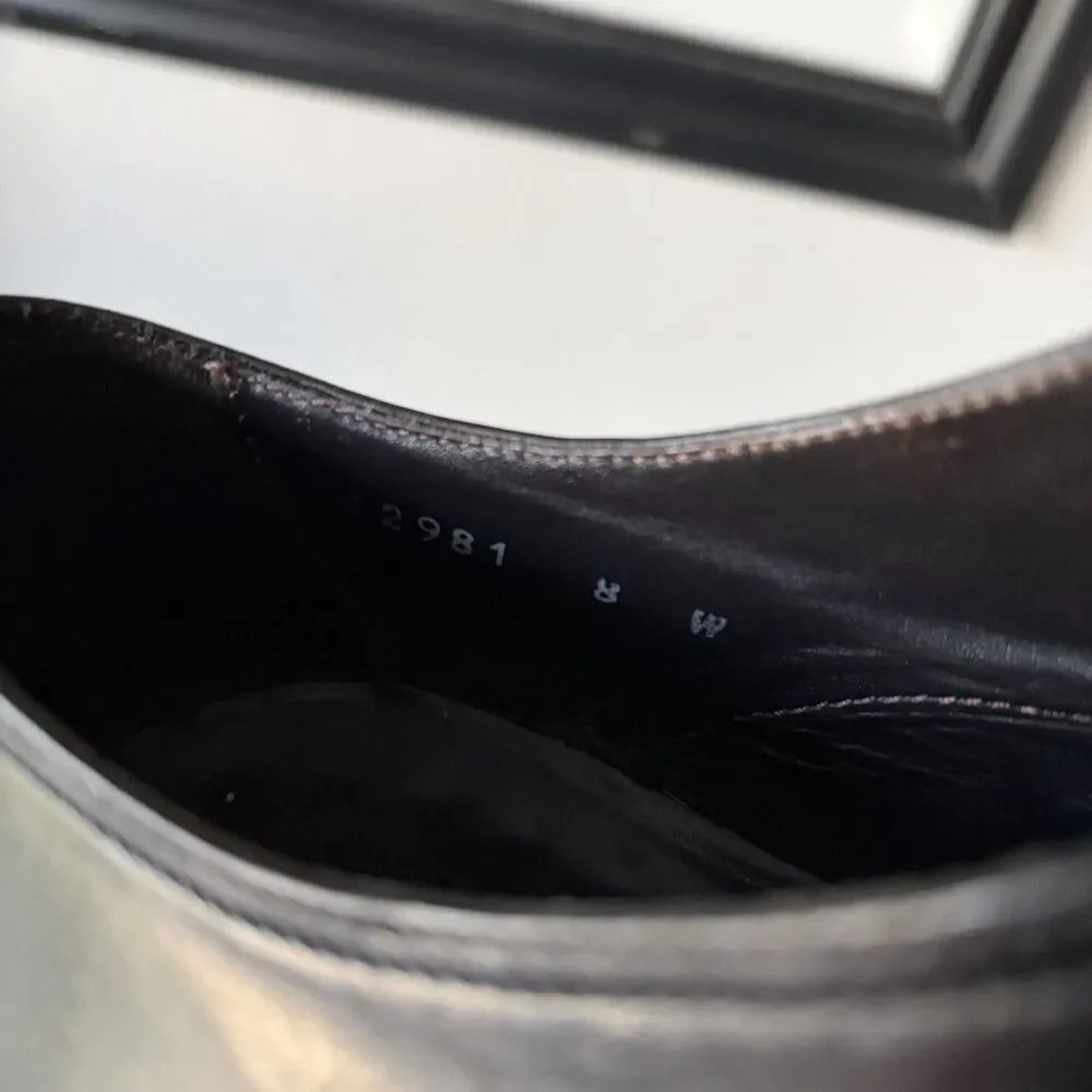 To Boot New York Mens Cap Toe Oxfords Size 8 Black